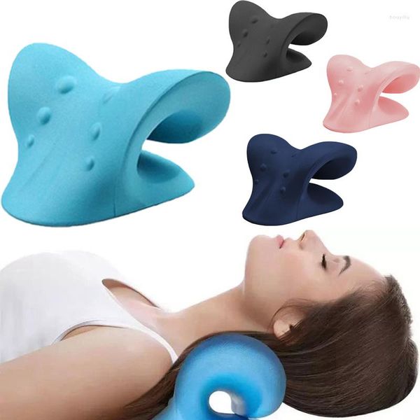 Acessórios A coluna cervical Strelt Gravity Relaxation Traction pescoço macacão de massagem ombro travesseiro alivia a correção da dor