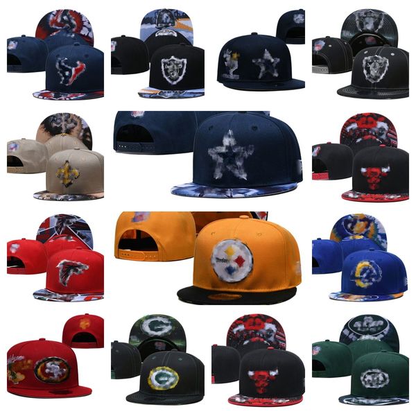 Ucuz toptan snapbacks takılı şapkalar nakış futbolu baskball pamuk mektup siyah kırmızı örgü esnek fasulyeler düz şapka hip hop spor açık havada snapback kapağı mix sipariş