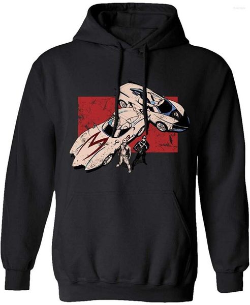 Men's Hoodies Shirt Graphic Anime Racer x Novelty Tee Speed ​​Manga Hoodie Capuz Sorto Homens Mulheres