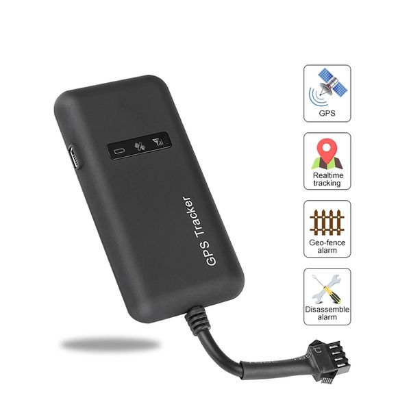 GT02A Relè del localizzatore GPS per auto Interruzione del carburante per olio Mini GPS Tracker Allarme movimento velocità eccessiva per auto Monitoraggio del veicolo in tempo reale