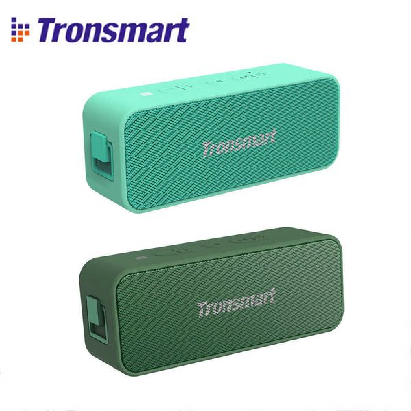 Altoparlanti portatili Tronsmart T2 Plus Altoparlante Bluetooth NFC 20W Bassi profondi IPX7 Assistente vocale impermeabile Colonna portatile per casa all'aperto Z0317