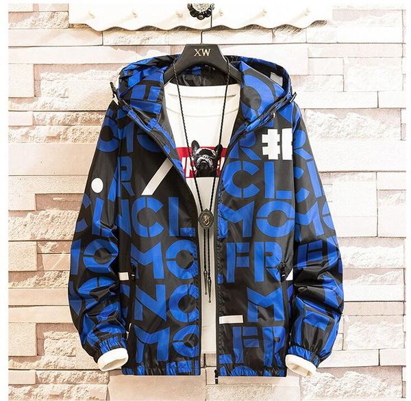 Jackets de grife de grife de nova masculino Mangas compridas Menas com capuz fit mulher mulher Camar moda windbreaker lowies casacos mais tamanho 4xl5xl Outwear para Young