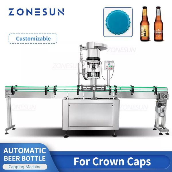 ZONESUN ZS-XG440E Tappatrice automatica per bottiglie di birra