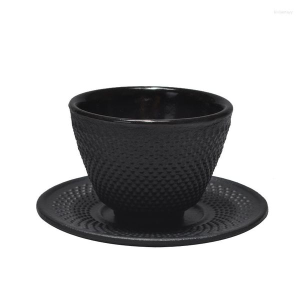 Xícaras pires 70ml DOT TEACUPS DE FERRO CASTO