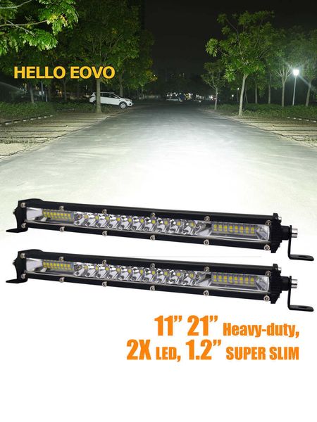 Светодиодные полоски Slim Led Bar 11 -дюймовый 21 -дюймовый светодиодный ламп.