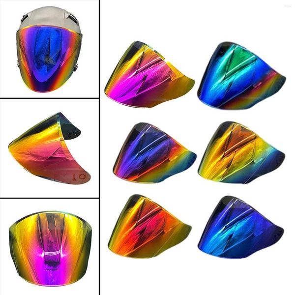 Motorradhelme Helm Visier Objektiv Anti UV Faceshield Motorräder liefert Full Face Shield Windschutzscheibe Fit für Kyt GP08