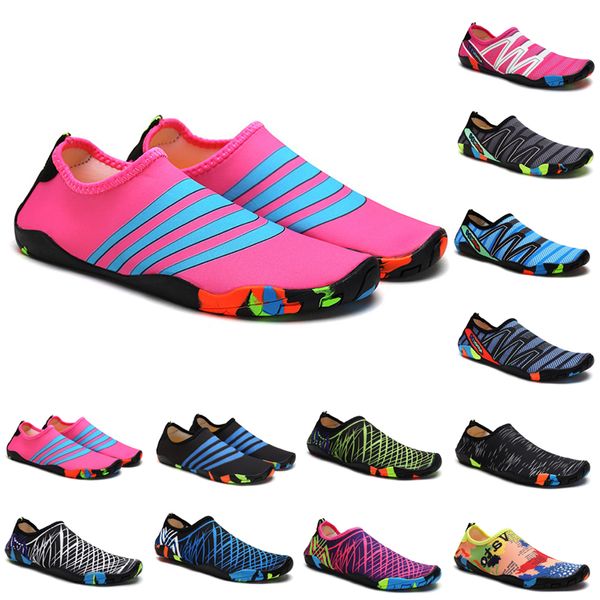 Sconto Uomo Donna Scarpe da corsa nero bianco giallo grigio viola verde palestra Five Fingers Cycling Wading mens scarpe da ginnastica da corsa scarpe da ginnastica sportive all'aperto taglia 35-46