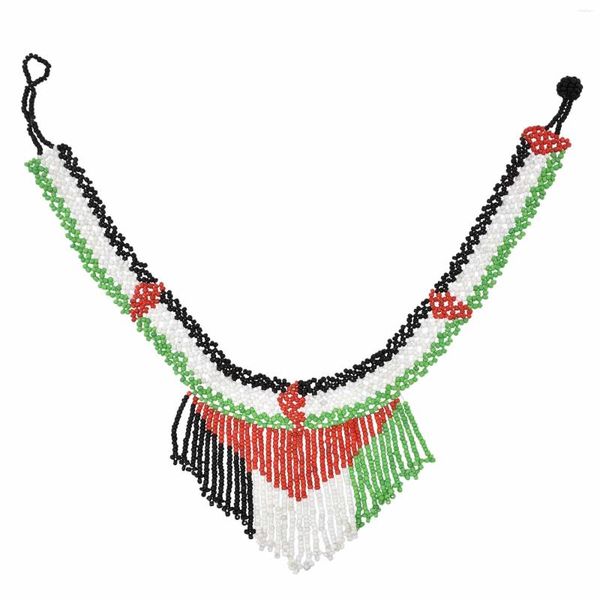 Pingente colares pendentes feitos de resina boêmia africana para mulheres para mulheres do paquistão