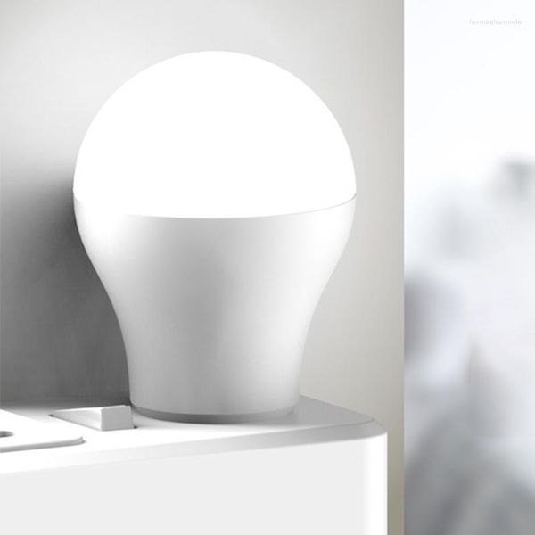 Lámpara de protección ocular Bombilla de ahorro de energía Plug And Play Dormitorio Luz de noche para el hogar Led Lectura brillante portátil