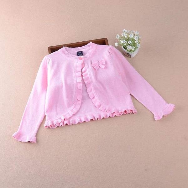 Pullover 3-36 meses de jaqueta de garotas cinza menina garotinha rosa