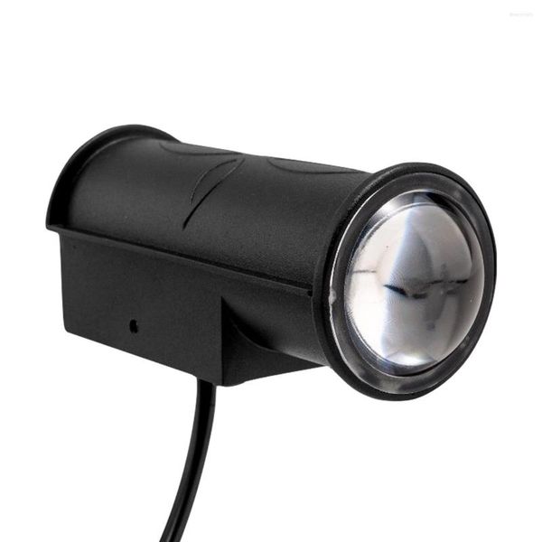 Настенная лампа красочная 3W водонепроницаемая домашняя декор светодиодная головка для одной головки для внутреннего наружного крыльца уличная дорожка освещение IP65