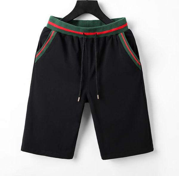 Дизайнерские мужские и женские дизайнерские шорты Черно-белая летняя модная уличная одежда быстро выдирающаяся купальники на доске пляжные брюки № 5200