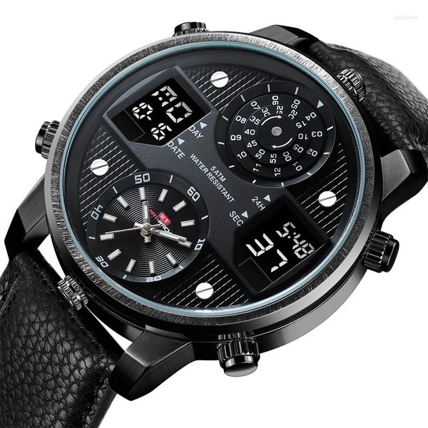 Нарученные часы Top Brand Multifunction Mens 'Watches Quartz Movem