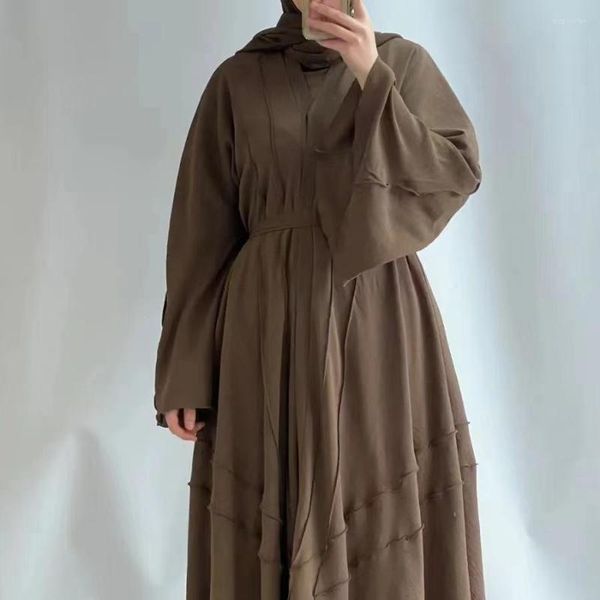 Abbigliamento etnico Dubai Abaya per le donne 2023 Baratas Abito arabo musulmano Estate Inverno Ramadan Preayer Kaftan