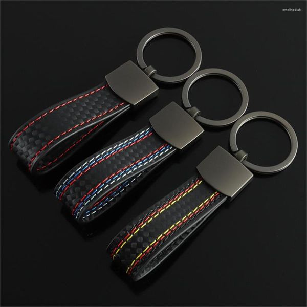 Keychains 1 peça homens homens luxo em couro preto keychain keyring alemão bandeira as cadeias coloridas para decoração de carros acessórios de jóias presentes