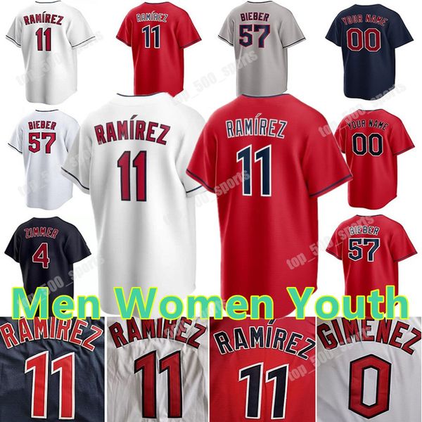 2024 Özel Jose Ramirez Jersey Jim Thome Harold Amed Rosario Ricky Vaughn Franmil Reyes Shane Bieber Tyler Naquin Logan Allen Gimenez Daniel Johnson Bobby Bradley