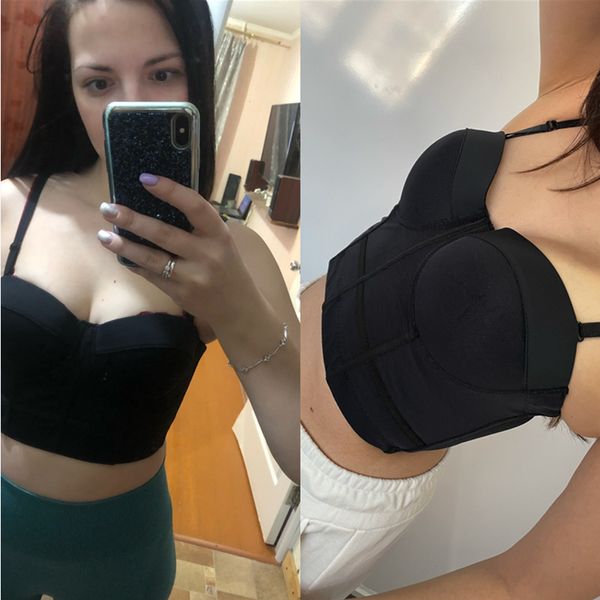 Kadın Tankları Camis Mesh Push Yukarı Bralet Kadın Korse Budier Bra Night Club Partisi Uzun Seksi Kırpılmış Top yelek artı Beden Tank Top Kadın Beyaz Korse 230320