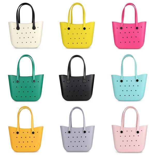 Bolsas de praia de eva para mulheres bolsas de grife do verão sacolas de compras populares lady luxury bolsas bolsas