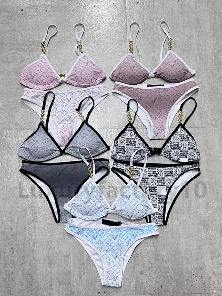 Damen-Bikini-Set, Push-Up, zweiteiliger Badeanzug, neonfarbener Damen-Badeanzug, Strandkleidung, Badegäste, Größe S-XL