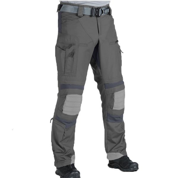 Calças masculinas calças táticas militares do exército dos EUA calças de carga roupas de trabalho uniforme de combate paintball multi bolsos roupas táticas dropship 230320