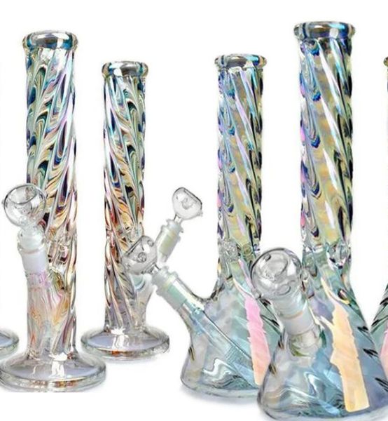 Rauchrohrglas Wasser Bongs Shisa Bubbler Heady Glass Dab Rigs Dowmstem Perc Dabber Eisfänger