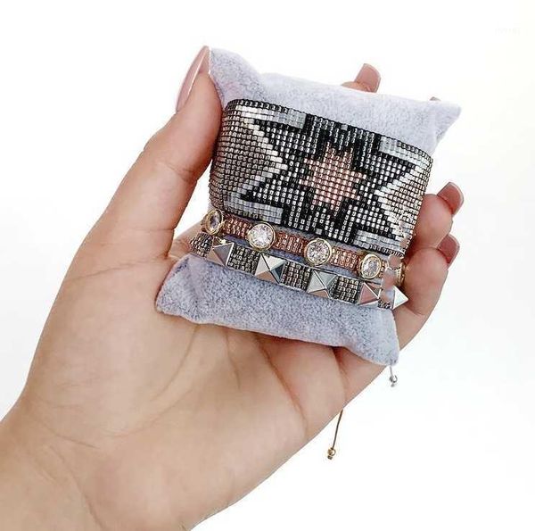 Tennisarmbänder Hübsche Perlen Miyuki Für Frauen Schmuck Geschenk Schmuck Mädchen Handgefertigte gewebte Pulseras Großhandel