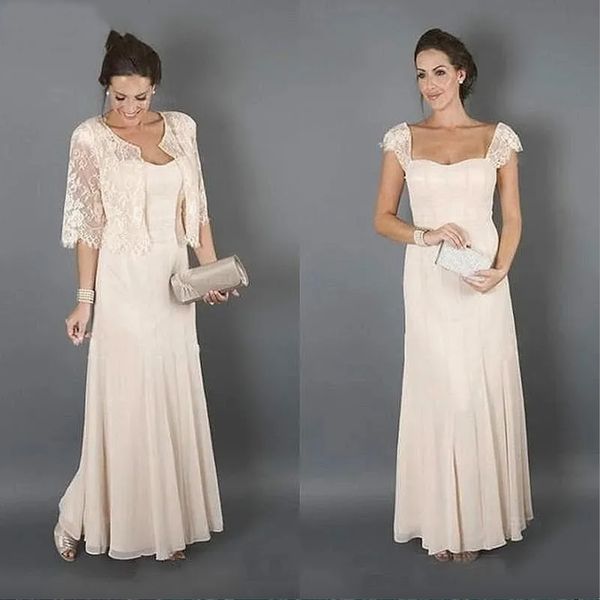 Zarif Şifon Denizkızı Düğün Kapağı Kollu Dantelli Gelin Elbiselerinin Annesi Dantel Kadınlar Akşam Balo Elbiseleri Ceket Cape Şık Resmi Fesur Parti Giyim