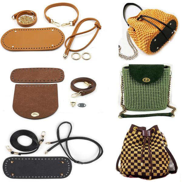 Accessori per parti di borse Kzfashion Zaino fatto a mano fai-da-te con cinturino a s Mazzi con coulisse Manici in pelle per borsa da donna # C 230320