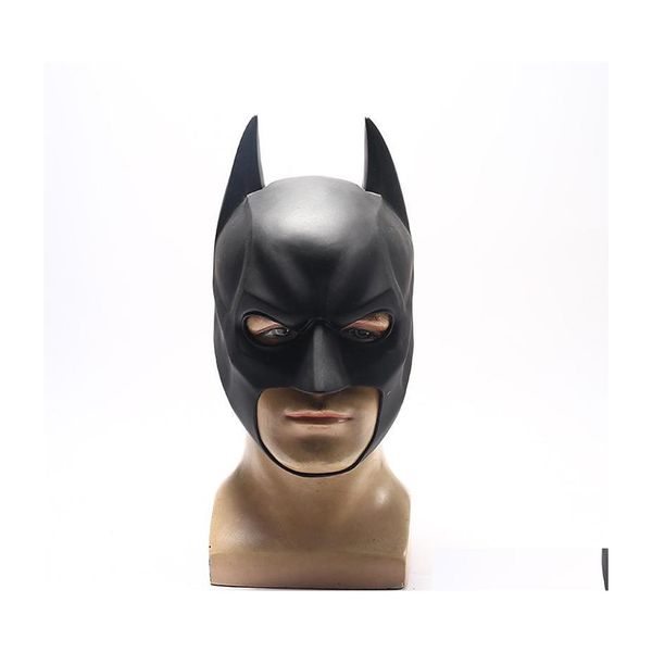 Máscaras de festa O cavaleiro das trevas Bruce Wayne Joker Cosplay Bats 11 Redução FACH CAPACH CAPAÇÃO PVC PVC Máscara de Halloween Props 220715 DR DHFLR