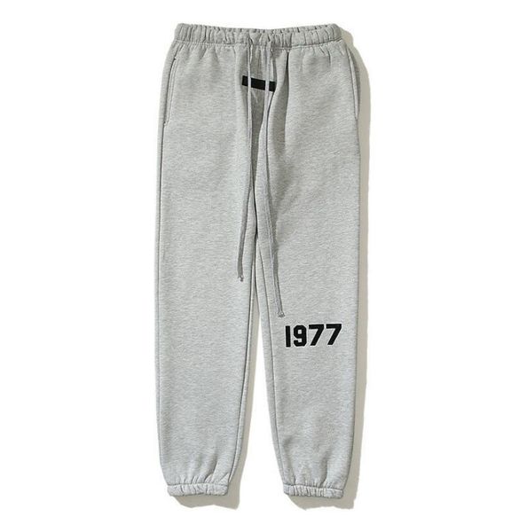 Designer unissex capuzes da temporada 8 casais algodão com capuz de algodão 1977 molho de rebanho reflexivo masculino homem pés calças calças de calça