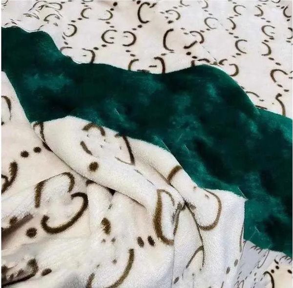 2023 battaniye modern battaniye yüksek kaliteli halı moda yetişkin bebek markası lüks tasarımcı gündelik mektup desen battaniye fırlatma battaniye