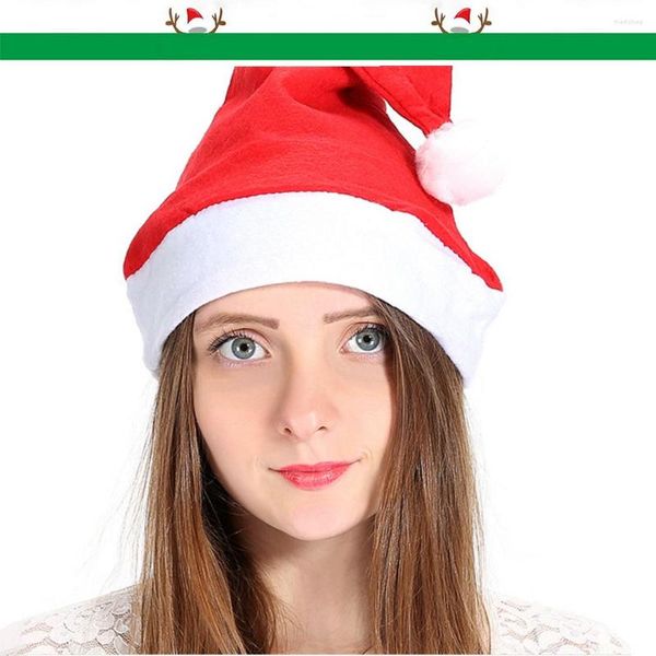 Decorazioni natalizie Cappello da uomo anziano Articoli per feste Costume da Babbo Natale Prodotti per l'anno creativo Bambini anziani Puntelli unisex