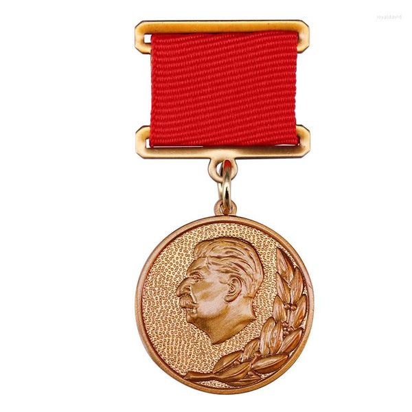 Broches crachado laureado do prêmio Stalin 1st Class 1951 Edição Honorária URSS Medal Collection