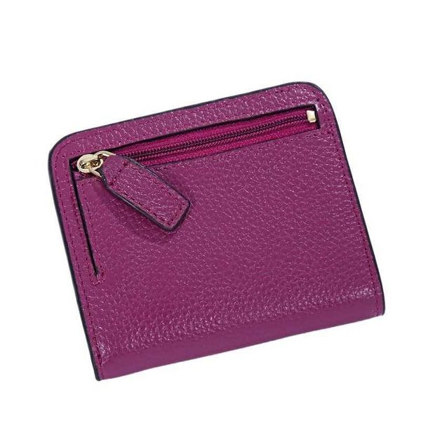 Portafogli Portafogli moda donna in crosta di pelle Mini borsa Lady Portafoglio piccolo in pelle con tasca portamonete G230308