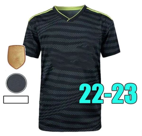Maglie da calcio finale Benzema 22 23 Shirt da calcio Vini Jr Tchouameni Camavinga Alaba Real Madrid Asensio Modry Rodrygo Casemiro 2022 2023 Camiseta Men Kit Kit 9111