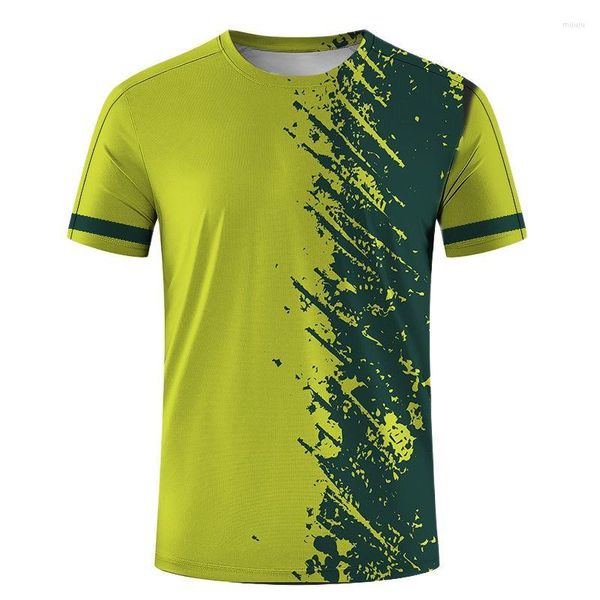 Herren-T-Shirts, Badminton-Tennis-Serie, 3D-Harajuku-Druck, Sport für Männer und Frauen, bequemes, lockeres, kurzärmliges Rundhals-T-Shirt