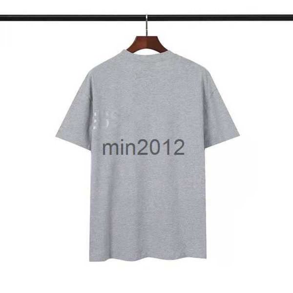 T-shirt da uomo 2023 T-shirt da uomo ESS Summer Apparel Mens Women Designers Tees Fashion Tops Uomo S Casual Chest Letter Shirt Luxurys BX07