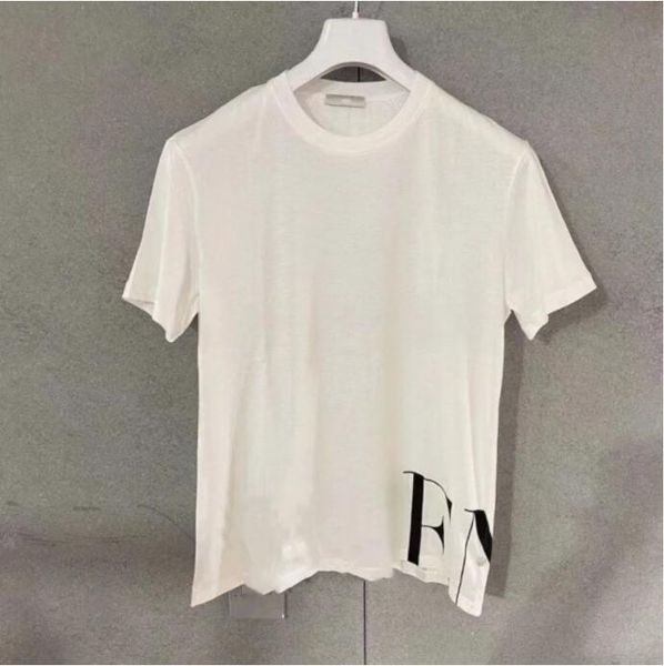 Designer Damen T-Shirt Buchstaben Stil Design Männer Tops Lose Casual Tide Tees Sport Street Kleidung Baumwollbekleidung mit Tags
