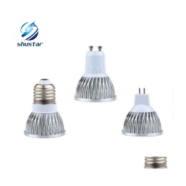 LED-Lampen Licht BBS E27 B22 Mr16 9W 12W 15W Dimmbar E14 GU5.3 GU10 Spotlichter Downlight-Lampen Drop-Lieferung Beleuchtung Dhvdr