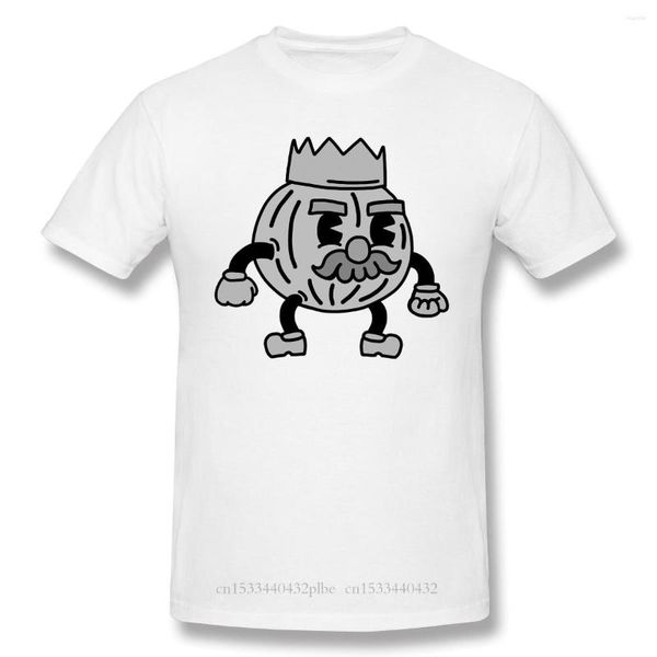 T-shirt da uomo Vintage Onion King Print Cotton Funny Overcooked Kitchen Cooking Game Fashion T-shirt streetwear