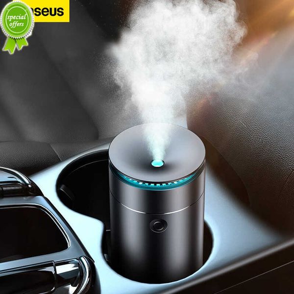 Aggiornamento Baseus Auto Diffusore Umidificatore Auto Purificatore D'aria Aromo Deodorante con Luce A LED Per Auto Aroma Aromaterapia Diffusore