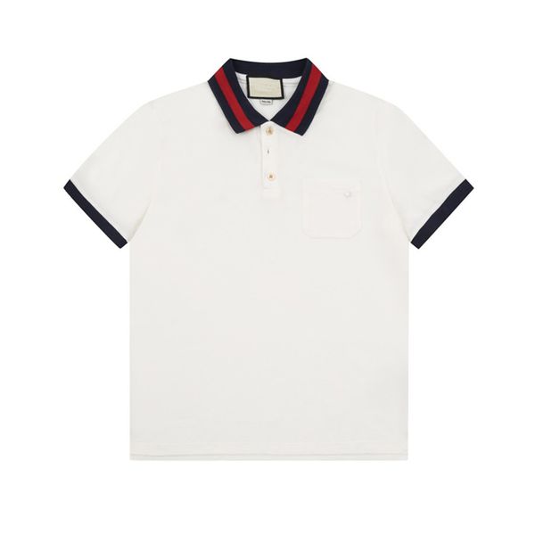 4 NOVA moda London England Polos Shirts Designers Mens Camisetas Polo High Street Bordado Impressão Camise
