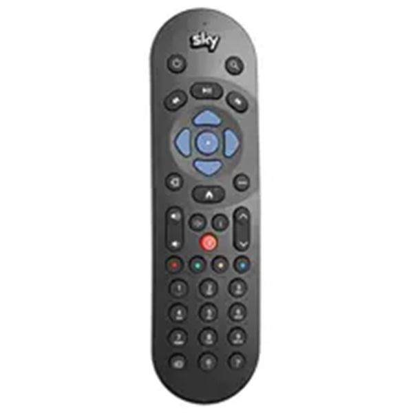 Controlador Remoto Remoto de Plástico Universal para Sky Q TV Box Coontroller Black Sky TV Box /TV High Quility IR Remote Control para casa