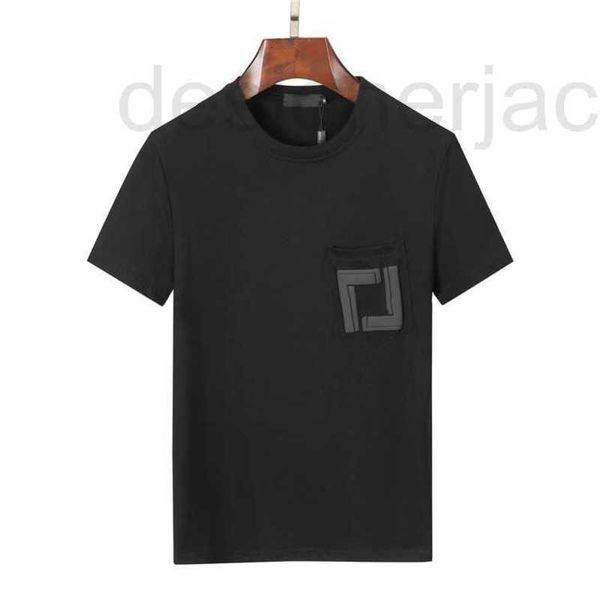 Camisetas de camisetas masculinas camiseta de mangas curtas camisetas de luxo pesco