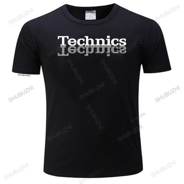 Men's T-Shirts vintage tshirts black Technics T Shirt Dj 1200 Turntable Music House Techno Electronic Hip Hop Summer Men'S T-Shirt 230321