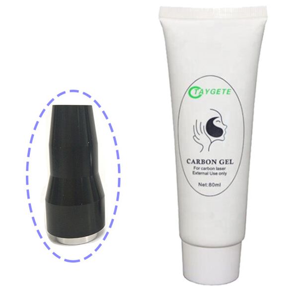 Itens de beleza gel carbono nd yag laser descascando gel de carbono para laser negra de pele de boneca preta com bom preço