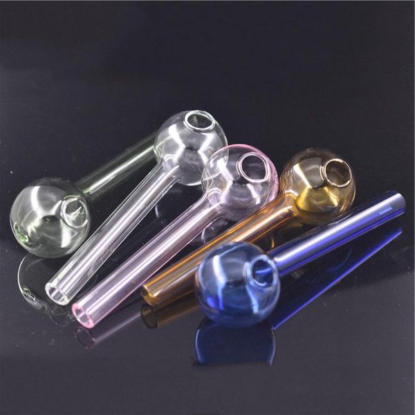 Preço por atacado Vidro Hanking Pipe Pipe Oil Burner Tubos de vidro Tubacco Tubos de água para cachimbo de água DHL de água de água DHL livre