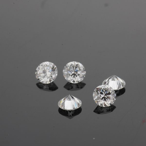 Diamantes soltos boeycjr 0548ct f Laboratório de cores cultivado Real Diamond HPHT vs2 Round Round Brilliant Cut Stone Excelente jóias fazendo 230320