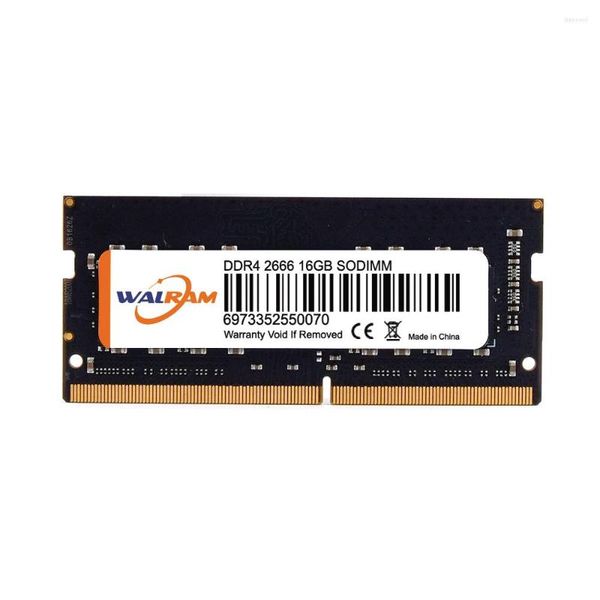 Walram DDR3L 1.35V DDR4 1.2V RAMS Memoria 4GB 8GB 16GB 32GB Laptop Ram 1333 1600 1866 2400 2133 2666 3200 Sodimm Notebook Memory