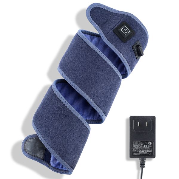 Массажер для спины USB-грелка, обертывание для рук и ног, опора для запястий, электрическая грелка, автоматическое отключение, компрессионный браслет для облегчения боли, пояс 230208